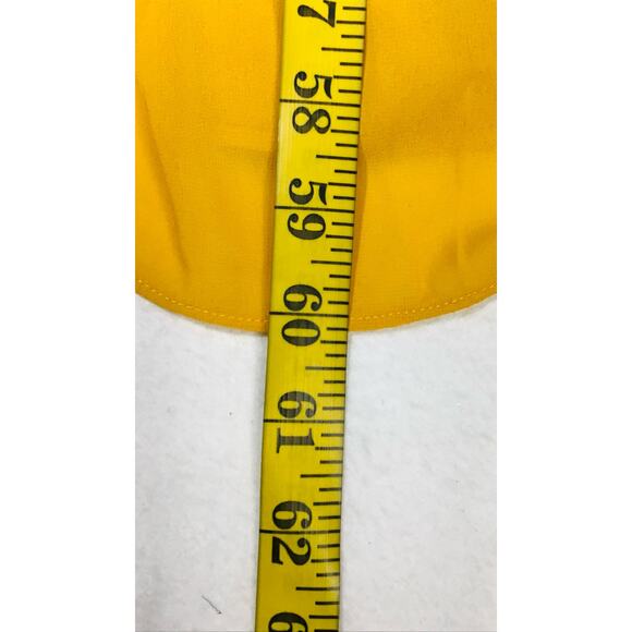 LULU'S SZ S Easy Listening Marigold Yellow Cold-Shoulder Wrap Maxi Dress NEW B42 - Picture 8 of 10